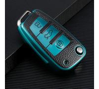 GZNBB Leather TPU Car Folding Key Cover Case, for Audi A3 8L 8P A4 B6 B7 B8 A6 C5 C6 4F RS3 Q3 Q7 TT 8L 8V S3