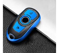 GZNBB Leather TPU Car Key Cover Bag Case Shell Protector Keychain, for Opel Astra K Corsa E for Vauxhall Accessories