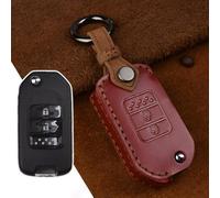 GZNBB LeatherCar Key Case Cover Protect, For Honda Accord 9 Crider City Vezel Spirior Odyssey Civic Jazz HRV CRV Fit Freed