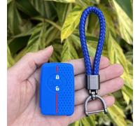 GZNBB Silicone Car Fob Key Case Holder Cover Shell, for Toyota Avalon Yaris RAV4 Rukus Vanguard Crown Reiz Corolla Yaris Estima