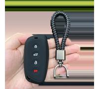 GZNBB Silicone Car fob Key cover keychain accessories, for Haval Beast X Dog XY 4 Button