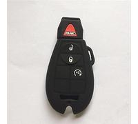 GZNBB Silicone Car Key Case Cover Shell Fob, for Chrysler Fobik for Dodge Ram for Jeep