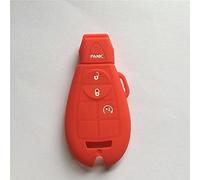 GZNBB Silicone Car Key Case Cover Shell Fob, for Chrysler Fobik for Dodge Ram for Jeep