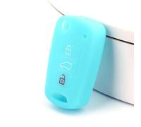 GZNBB Silicone Car Key Case Cover Shell Fob, for Kia RIO K2 K3 Ceed Cerato Sportage for Hyundai Verna I20