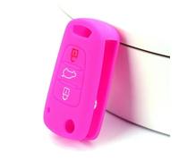 GZNBB Silicone Car Key Case Cover Shell Fob, for Kia RIO K3 K5 Ceed Cerato Sportage for Hyundai Verna I20