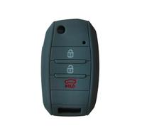 GZNBB Silicone Car Key Case Cover Shell Fob, for KIA Rio Sportage 2015 Ceed Sorento Cerato Optima K2 K3 K K5 Rio