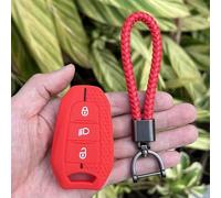 GZNBB Silicone Car Key Case Holder Shell Soft Cover Protector, for Peugeot 208 3008 5008 2008 DS5 DS6 DS3 for Citroen C5 X7