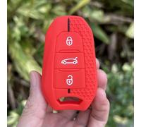 GZNBB Silicone Car Key Case Holder Shell Soft Cover Protector, for Peugeot 208 3008 5008 2008 DS5 DS6 DS3 for Citroen C5 X7