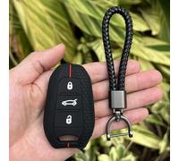 GZNBB Silicone Car Key Case Holder Shell Soft Cover Protector, for Peugeot 208 3008 5008 2008 DS5 DS6 DS3 for Citroen C5 X7