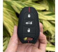 GZNBB Silicone Car Key Case Holder Shell Soft Cover Protector, for Peugeot 208 3008 5008 2008 DS5 DS6 DS3 for Citroen C5 X7