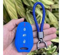 GZNBB Silicone Car Key Case Holder Shell Soft Cover Protector, for Peugeot 208 3008 5008 2008 DS5 DS6 DS3 for Citroen C5 X7