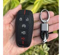 GZNBB Silicone Car Key Case Shell, for Ford Explorer Edge Mustang F Series Truck 2015 2016 2017