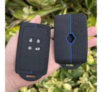 GZNBB Silicone Car Key Cover Case, for Renault Captur Megane Talisman Espace Clio Zoe Koleos Scenic 4 Arkana Dacia Sandero