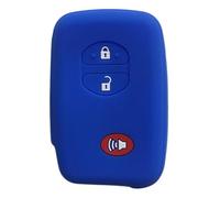 GZNBB Silicone Car Key Cover Case, for Toyota Avensis Venza Land Cruiser Prado 150 Prius Crown for Subaru Forester XV Key Holder Shell