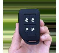 GZNBB Silicone car Key Cover keychain accessories, for Volvo FH16 CARGO 555 FM Truck 2/4 buttons