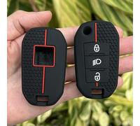 GZNBB Silicone Car Key Cover Shell Keychain Case, for Peugeot 2008 308 T9 208 for Citroen Berlingo 2019 C3 Cactus C4l C5 X7 C8