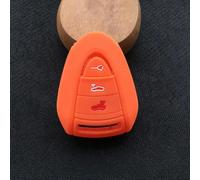 GZNBB Silicone Rubber Folding Flip Key Fob, for Porsche 911 997 Boxster S 2S 4S Turbo Cayman 996