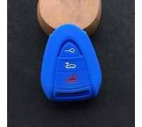GZNBB Silicone Rubber Folding Flip Key Fob, for Porsche 911 997 Boxster S 2S 4S Turbo Cayman 996