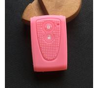 GZNBB Silicone Rubber key fob case cover holder protect cap set skin hood, for daihatsu Move Copen la400k 2button key