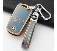 GZNBB Soft TPU Car Key Case Cover, for Honda Civic Fit Accord CRV HRV Jazz Odyssey for Acura TL TSX ZDX RSX CRZ 2 3 Buttons