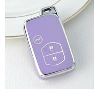GZNBB Soft TPU Car Key Case Cover, for Toyota Rav4 Highlander Camry Avalon Prius Alpha Aqua Land Cruiser Auris