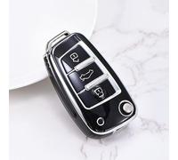 GZNBB Soft TPU Car Key Case Cover Holder, for Audi A1 A3 A6 A6L Q2 Q3 Q7 TTS R8 S6 RS3 Key Protection Shell Fob