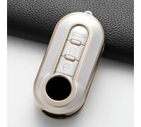 GZNBB Soft TPU Car Key Case Cover Shell Fob, for FIAT 500 Ducato Punto Panda Lancia Musa for Citroen Jumper for Peugeot Boxer