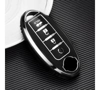 GZNBB Soft TPU Car Key Case Cover Shell Fob, for Nissan Qashqai X-Trail T32 T31 Juke J10 J11 Kicks Tiida Pathfinder Note