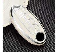 GZNBB Soft TPU Car Key Case Cover Shell Fob, for Nissan Qashqai X-Trail T32 T31 Juke J10 J11 Kicks Tiida Pathfinder Note