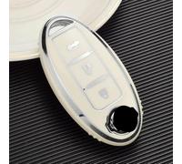 GZNBB Soft TPU Car Key Case Cover Shell Fob, for Nissan Qashqai X-Trail T32 T31 Juke J10 J11 Kicks Tiida Pathfinder Note for Infiniti