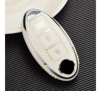 GZNBB Soft TPU Car Key Case Cover Shell Fob, for Nissan Qashqai X-Trail T32 T31 Juke J10 J11 Kicks Tiida Pathfinder Note for Infiniti