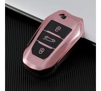 GZNBB Soft TPU Car Key Case Cover Shell Fob Holder, for Peugeot 308 408 508 2008 3008 4008 5008 for Citroen C4 C6 C3-XR