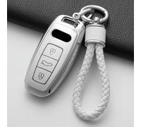 GZNBB Soft TPU Car Key Case Cover Shell, for Audi A6 A7 A8 E-tron Q5 Q8 C8 D5