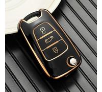 GZNBB Soft TPU Car Key Cover Case Shell, for Hyundai Elantra Accent i20 i30 ix35 for Kia Rio 3 Soul Optima Ceed K2 K5 Cerato Sportage