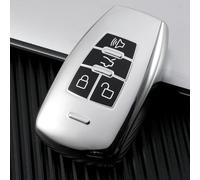 GZNBB TPU Car 4 Button Key Cover Case, for BAIC EU5 D50 BJ40 DJ80 Key Bag Fob Shell Holder Protector