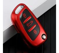 GZNBB TPU Car Folding Key Bag Cover Case Shell Keychain, for Peugeot for Citroen C1 C2 C3 C4 C5 DS3 DS4