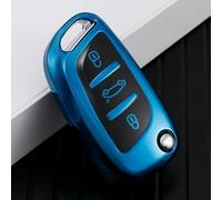 GZNBB TPU Car Folding Key Bag Cover Case Shell Keychain, for Peugeot for Citroen C1 C2 C3 C4 C5 DS3 DS4