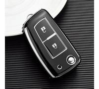 GZNBB TPU Car Folding Key Case Cover Shell, for Nissan X-Trail Qashqai J11 Juke Murano Micra Tiida Maxima Altima Kicks