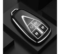 GZNBB TPU Car Key Case Cover, for Changan CS35 PLUS CS75PLUS CS55PLUS Shell Holder Fob Bag Keychain