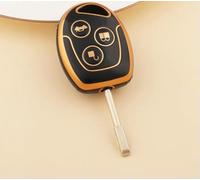 GZNBB TPU Car Key Case Key Cover, for Ford Fiesta Mk7 Mk5 Mk6 Mondeo Focus 2 Mk2 Transit Ka Fusion C-MAX S-MAX