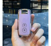 GZNBB TPU Car Key Cover, for Suzuki SX4 2007-2012 Vitara Swifts 2 Buttons Keychain