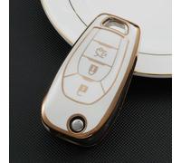 GZNBB TPU Car Key Full Cover Case Shell Fob Keyring, for Chevrolet Trax Malibu Cruze Spark Sonic Camaro Volt Bolt 2014-2018