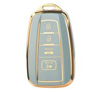 GZNBB TPU Car Key Shell Case Fob, for Toyota RAV4 2019 Camry 2018-2019 C-HR 4Buttons
