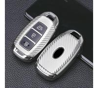 GZNBB TPU Carbon Fiber Car Key Case Cover Bag Shell, for Hyundai i30 Ix35 Kona Encino Solaris Azera Accent TM Palisade Santa Fe