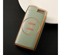 GZNBB TPU Gold Edge Car Key Cover Case Shell, for Chery Tiggo 8 Arrizo 5 7 Pro EQ7 5x 3x Tiggo 7 Pro 2020 Gx