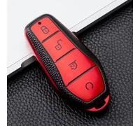 GZNBB TPU Leather Shell Fob Protector Case Key Cover, for Byd Song Plus Yuan Pro Atto 3 Han Ev E2 Song X Qin Tang Accessories
