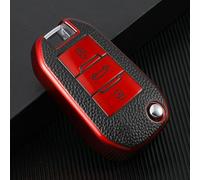 GZNBB TPU Leather Shell, for Peugeot 208 2008 308 3008 408 508 107 301 for Citroen C4 CACTUS C5 DS4 DS5 Car Key Cover Case Holder Fob