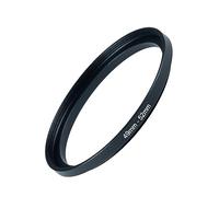 GZNLY 49mm to 52mm Step-up Adapter Rings Filter Adapter Black Metal Step Down Filter Ring Adapter Compatible with All Brand UV CPL ND Camera Lens Filter Stepping Rings (49mm-52mm)