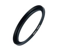 GZNLY 49mm to 55mm Step-up Adapter Rings Filter Adapter Black Metal Step Down Filter Ring Adapter Compatible with All Brand UV CPL ND Camera Lens Filter Stepping Rings (49mm-55mm), (NLY001)
