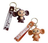 GZQCVVFQ 2pcs Monkey Keychain, Animal Keychain, Handbag Charm, Bag Accessory for Kids, Women, Backpack Pendant